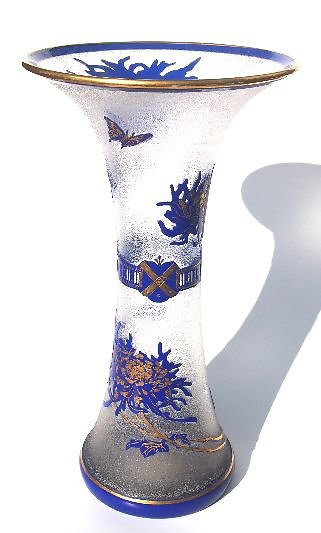Amalric Walter, Marcel Goupy & Other French Glass. stlouisblue2
