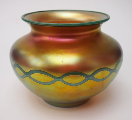 L C Tiffany & Other American Glass. steubengold